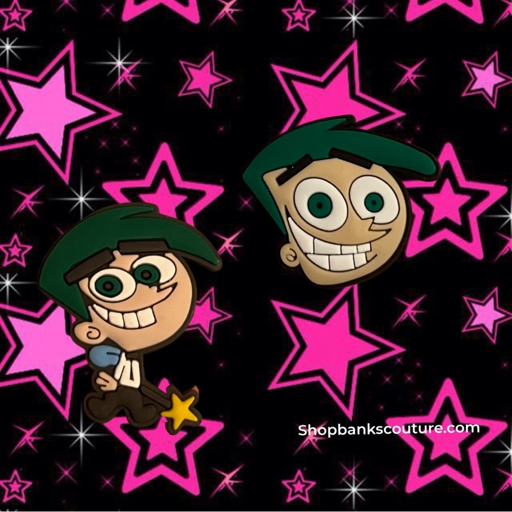 Cosmo Fairly Odd Parents Croc Jibbitz Charms ☆